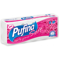 Pufina toiletpapir 10rl Pufina toiletpapir 10rl