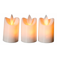 Dacore fyrfadslys LED 3stk Dacore fyrfadslys LED 3stk