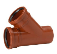 Uponor grenrør PP 45gr Uponor grenrør PP 45gr