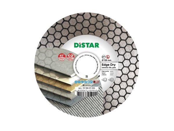 Distar diamantskære-/slibe