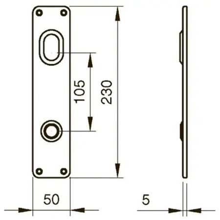Ruko langskilt 5308/5309 Ruko langskilt 5308/5309