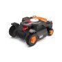 Worx 4WD robotplæneklipper. Produktet vises bagfra