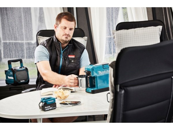 Makita akku kaffemaskine