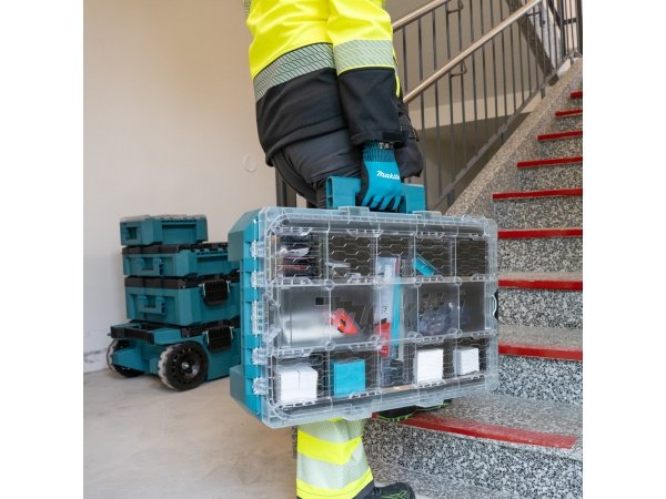 Makita Maktrak organizer. Produkt vises