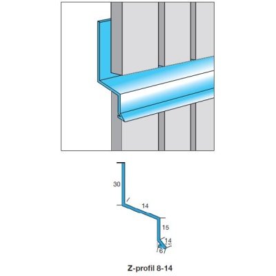 Icopal Z-profil 8-14