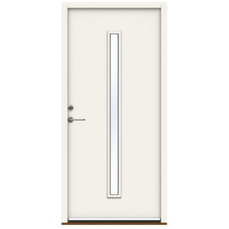 Swedoor facadedør P-1700 hvid