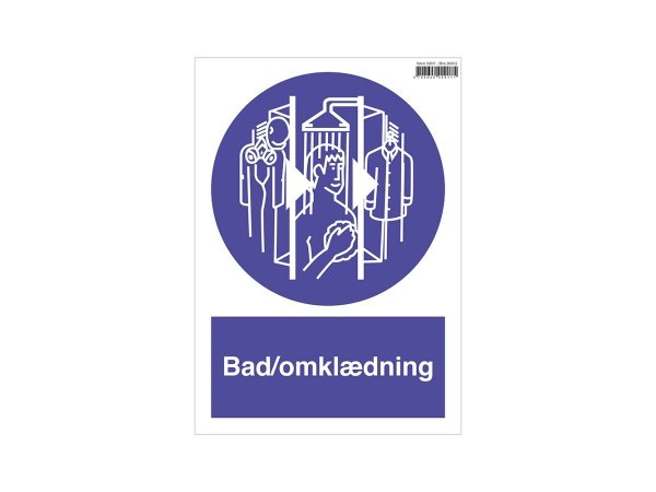 Sydvesta påbudsskilt Sydvesta påbudsskilt