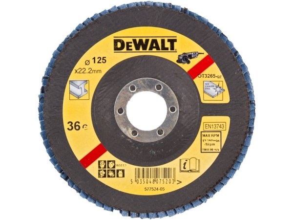 Dewalt lamelslibeskive K36