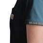 Carhartt Dearborn Rosie T-Shirt. Produkt vises fra siden på model