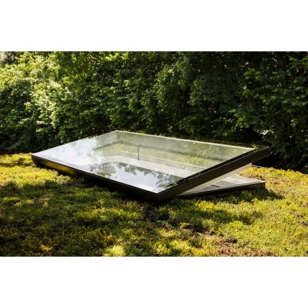 Velux fladtagsvindue plan glas