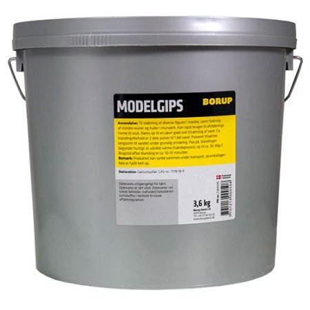 Borup model-gips 3,6 kg