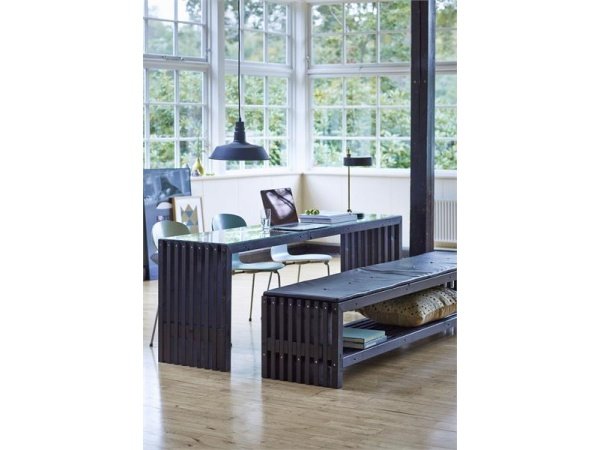 Plus rustik trallebænk design