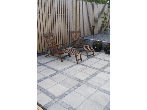 IBF modul 40 betonflise grå