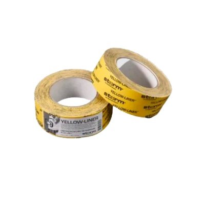 Storm dampspærretape gul