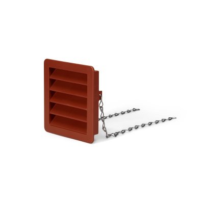 Viksa jalousirist type 1 rød passer til gennemføringsrør 130 x 140 mm