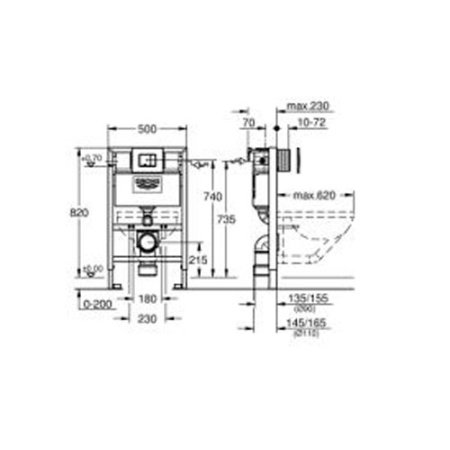 Grohe rapid indbygn. cisterne