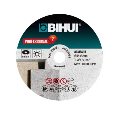 Bihui diamant sintret skive