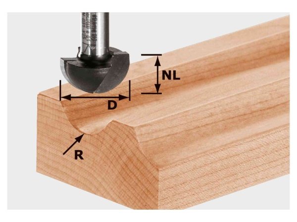 Festool hulkehlfræser