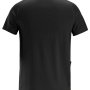 Snickers Stay Fresh T-shirt 2556. Billedet viser produkt bagfra.