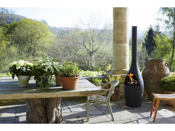 Morsø Kamino udepejs m/sokkel