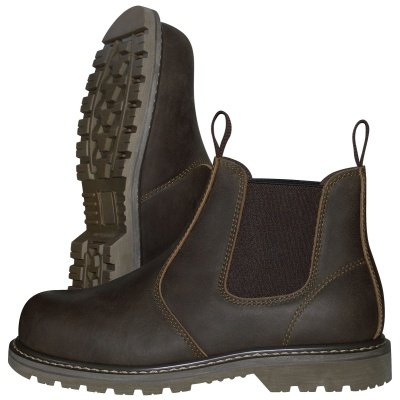 Ryom Waco sikkerhedsstøvle i brunt voksbehandlet læder 