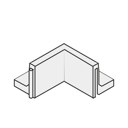 IBF Parkline Støttemur 80 80 x 80 x 45 cm IBF Parkline Støttemur 80 80 x 80 x 45 cm