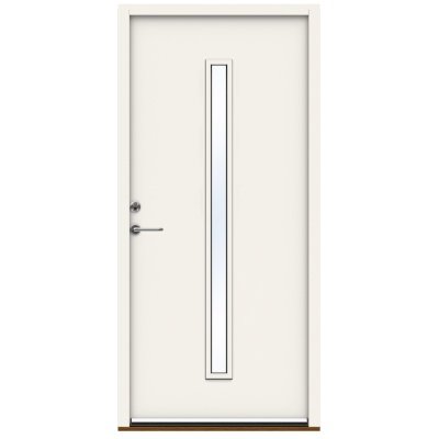 Swedoor facadedør P-1700 hvid