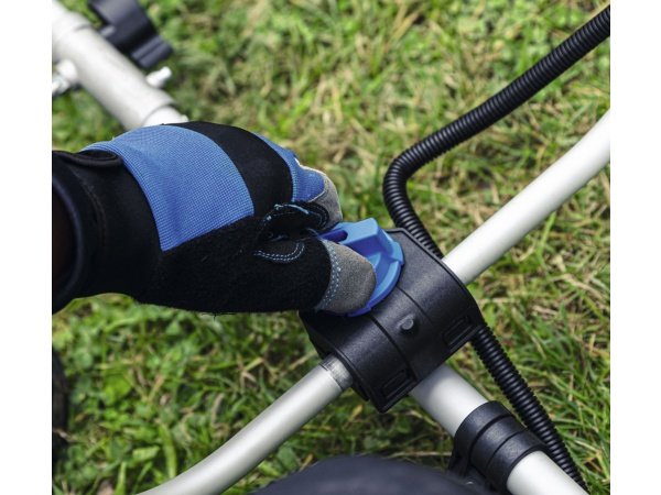 Scheppach buskrydder BC-BCH330/20-X, 20V,Solo. Billedet viser produkt med hvid baggrund.