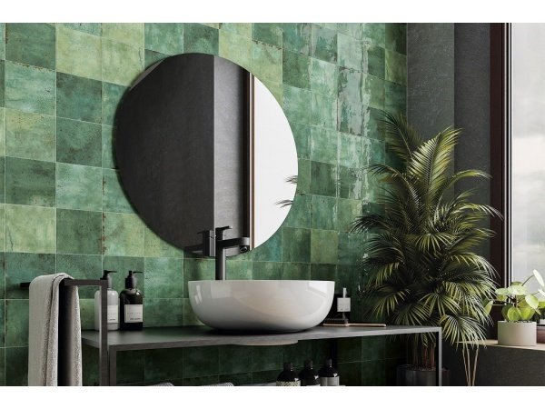 Assisi Glossy fliser fra Pecasa i grøn