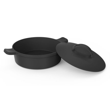 Nexgrill Protouch gryde Nexgrill Protouch grydestøbejern, Dutch Pro-oven. Billedet viser produktet oppe fra.