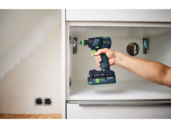 Festool batteri. Produkt vises