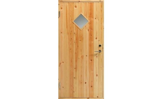 Swedoor udhusdør m/glas 4/58