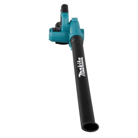 Makita LXT DUB186 løvblæser. Billedet viser produktet med hvid baggrund.