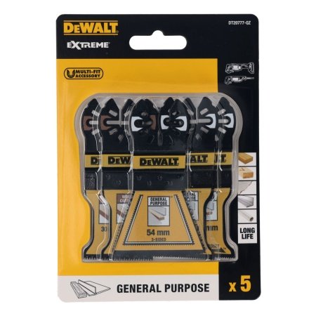Dewalt multi-cutterklinger Dewalt multi-cutterklinger 5 pak