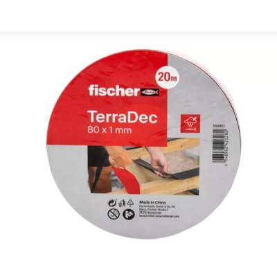 Fischer beskyttelsestape, produkt set forfra