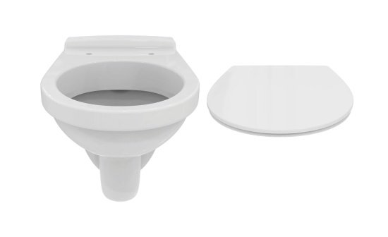 Alpha væghængt toilet m/sæde