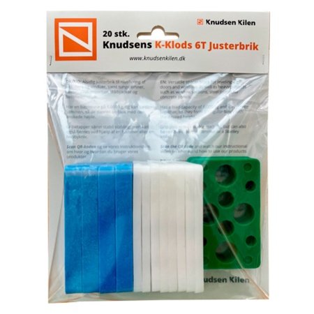 Knudsen K-Klodser 6T justerbrikker