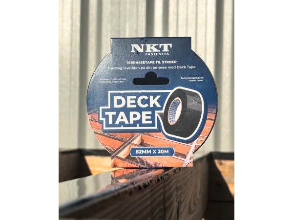 NKT terrassetape, produkt set forfra