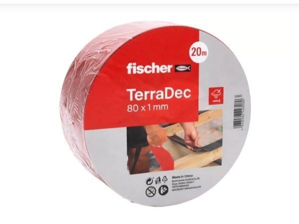Fischer beskyttelsestape, produkt set forfra