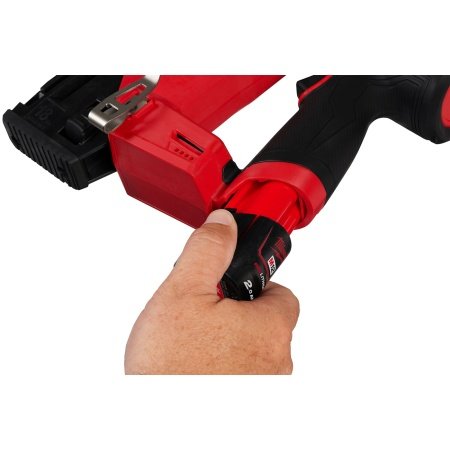 MILWAUKEE M12 FCN18GS-0X Stiftepistol MILWAUKEE M12 FCN18GS-0X Stiftepistol. Sømlængde 16 - 38 mm. Billedet viser produktet med hvid baggrund.