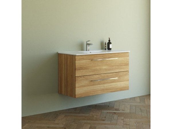 Scanbad Multo møbelsæt Varm eg