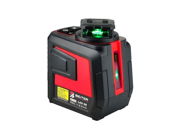 Beiter krydslaser (grøn), produkt med tilbehør