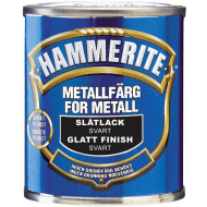 Hammerite glat sort 750 ml Hammerite glat sort 750 ml