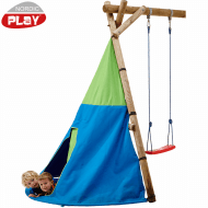 Jungle Gym telt grøn/blå Jungle Gym telt grøn/blå