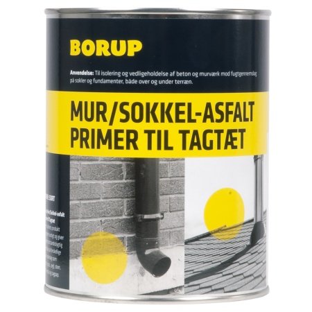 Borup mur- sokkelasfalt 3,8liter - Køb med Prismatch - 10-4.dk