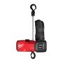 MILWAUKEE M18 kulfri 1 tons kædetalje med ONE-KEY™. Billedet viser produktet bagfra.