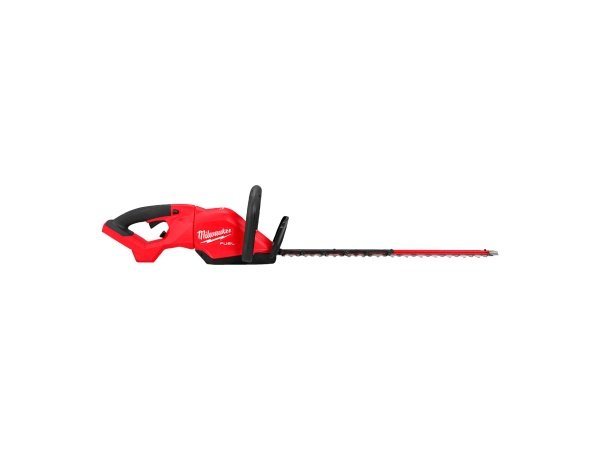 M18 FUEL™ hækkeklipper 75 cm Milwaukee M18 FUEL™ hækkeklipper 75 cm. Billedet viser produktet fra en skrå vinkel.