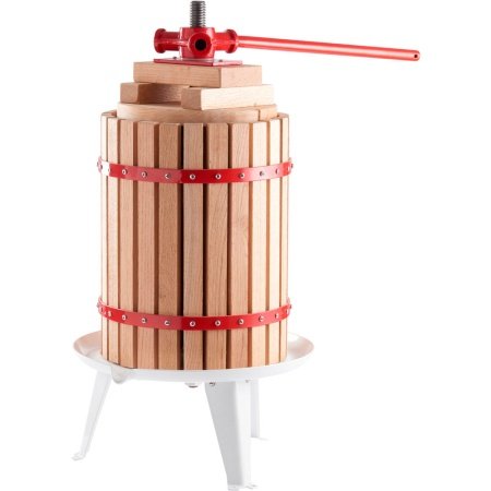 Grouw frugtpresser i egetræ 12 ltr