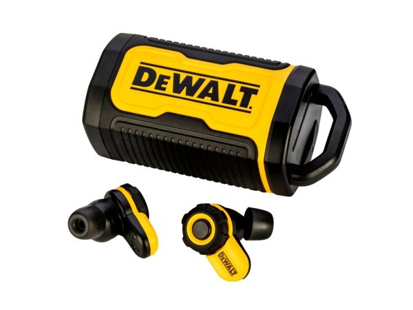 Dewalt Jobsite ProX2 høretelefoner Dewalt Jobsite ProX2 høretelefoner med drejeknap-kontroller