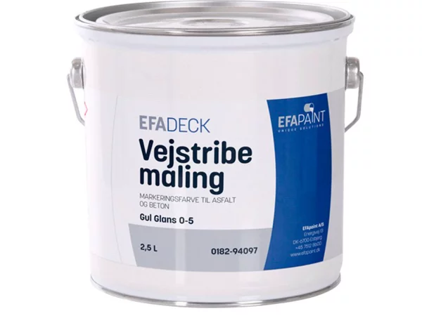 EFA efadeck vejstribemaling